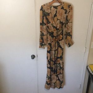 Floral maxi dress